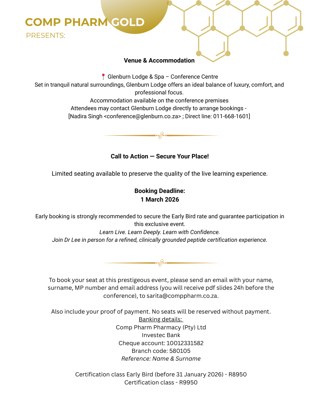 Peptide Certification Class 2026